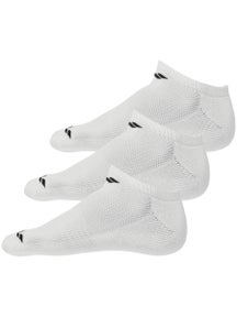 Babolat Invisible No Show Sock 3-Pack White