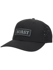 BOAST Men's Fall Perforated Trucker Hat - Black/Grey