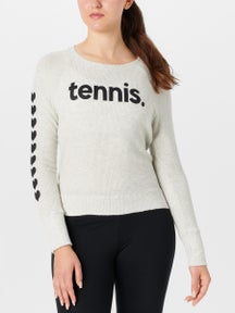 Bird & Vine Women's Tennis. Hacci Rib Long Sleeve