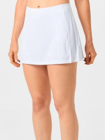 Grand Slam Women's Core Solid Slit Skirt - White