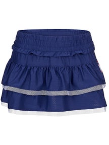 Lucky in Love Girl's Berry Buzz Stripe Skirt