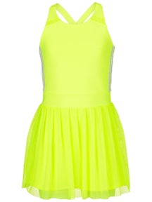 Lucky in Love Girl's Game Time Dress - Yellow