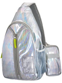 Lucky in Love Pickleball Sling Bag - Iridescent