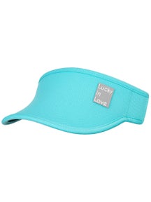 Lucky in Love Women's Waves Stretch Visor - Scuba