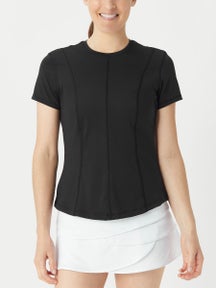 Lucky in Love Women's Core Center Court Top - Black