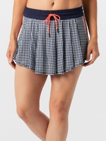 Lucky In Love Women's High Waist Houndstooth Skirt