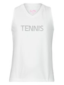 Li Mi Girl's Rose Cottage Courts V-Neck Bling Tank