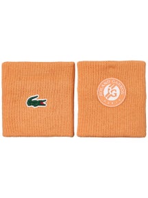 Lacoste Men's Roland Garros Players Wristbands - Orange