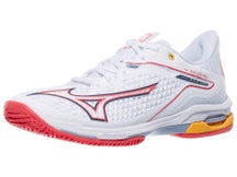 Mizuno Wave Exceed Tour 6 White/Coral Women's Shoes