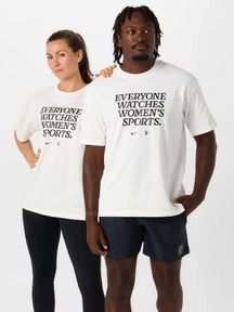 Nike Unisex Everyone Watches Women's Sports T-Shirt