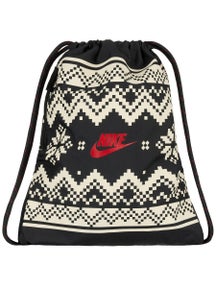 Nike Heritage Fair Isle Drawstring Bag - Black