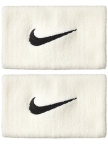 Nike Tennis Premier Doublewide Wristbands - Sail