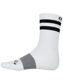 OS1st Wicked Comfort Crew Sock White Striped