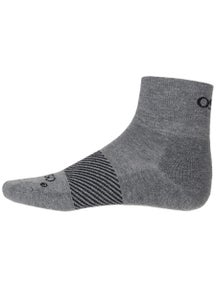 OS1st Wicked Comfort Quarter Sock Charcoal