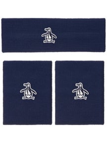 Penguin Head and Wristband Set - Navy