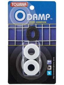 Pete Sampras Tourna Vibration Dampener White (2 pack)
