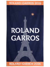 Roland Garros Beach Towel - White