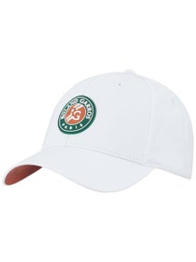 Roland Garros Men's Logo Hat - White
