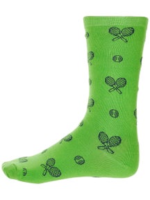 Racquet Inc Novelty Tennis Sock Green