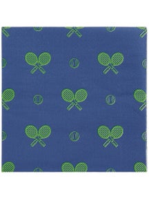 Racquet Inc Tennis Cocktail Napkin 20 Pack - Night Blue