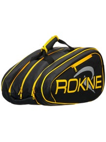 ROKNE Tournament Pickleball Bag - Black/Yellow