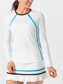 Sofibella Women's Electric Blue Icon Long Sleeve
