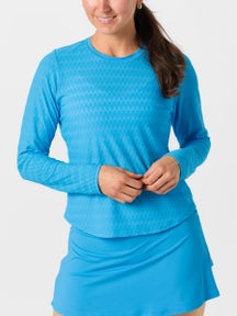 Sofibella Women's Electric Blue Long Sleeve
