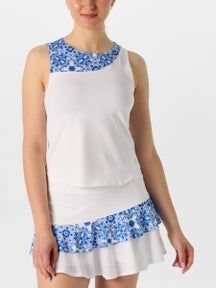 Sofibella Women's Miss Santorini Back Slit Tank