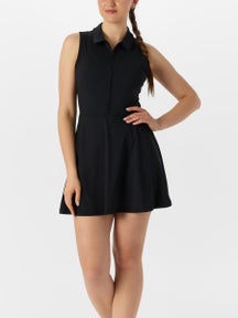 Travis Mathew Women's Moveknit Zip Dress - Black