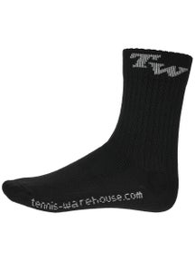 TW Performance Junior Crew Socks Black