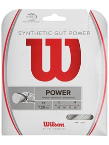 Wilson Synthetic Gut Power 17/1.25 String