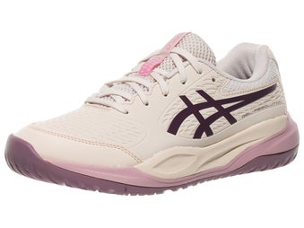 Asics Gel Resolution X GS Oat/Aubergine Junior Shoes