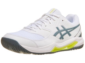 Asics Gel Dedicate 8 White/Iron Clad Men's Shoes