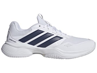 adidas GameCourt 3 White/Dark Blue Men's Shoes