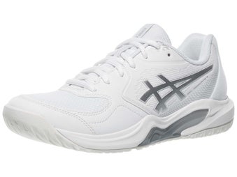 Asics Gel Dedicate 9 White/Silver Women's Shoes