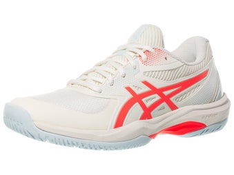 Asics Game FF Women's Pickleball Shoes - Cream/Red