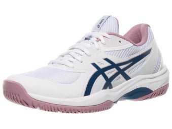 Asics Gel Game FF White/Pink/Blue Women's Shoes