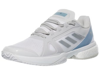 adidas Stella Court White/Silver/Blue Women's Shoes