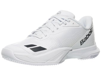 Babolat Jet Mach 4 Grass White/Black Women's Shoes