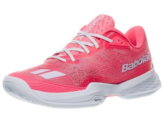 Babolat Jet Mach Women's Pickleball Shoes Pink/White 