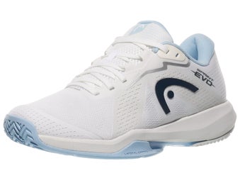 Head Sprint Evo 4.0 White/Light Blue Women's Shoes