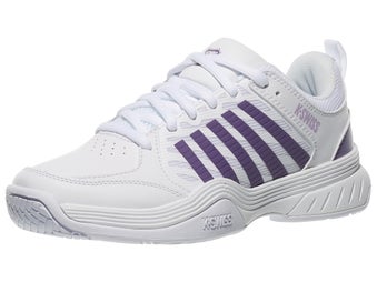 KSwiss Court Express 2 White/Purple Women's Shoes