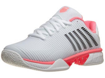KSwiss Hypercourt Express 2 Wide Wh/Pink Women's Shoes