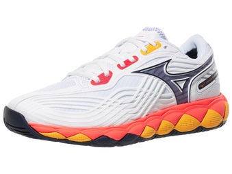 Mizuno Wave Enforce Tour 2 White/Coral Men's Shoes