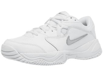 Nike Court Jr Lite White/Silver Junior Shoes