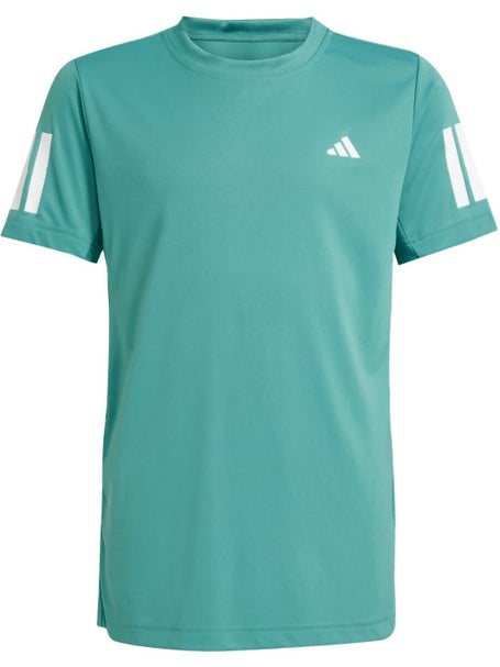 adidas Boys Fall Club 3 Stripe Top