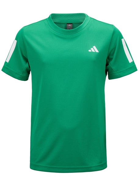 adidas Boys Fall Club 3-Stripe Top