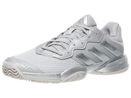 adidas Barricade K Silver/Grey Junior Shoes