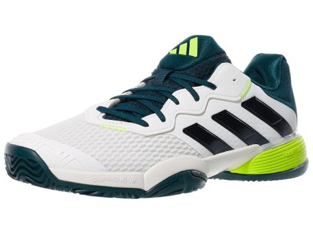 adidas Barricade K White/Black/Ivy Junior Shoes 