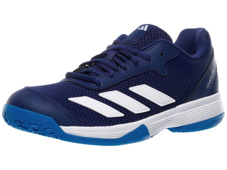 adidas Courtflash K Dark Blue/White Junior Shoes